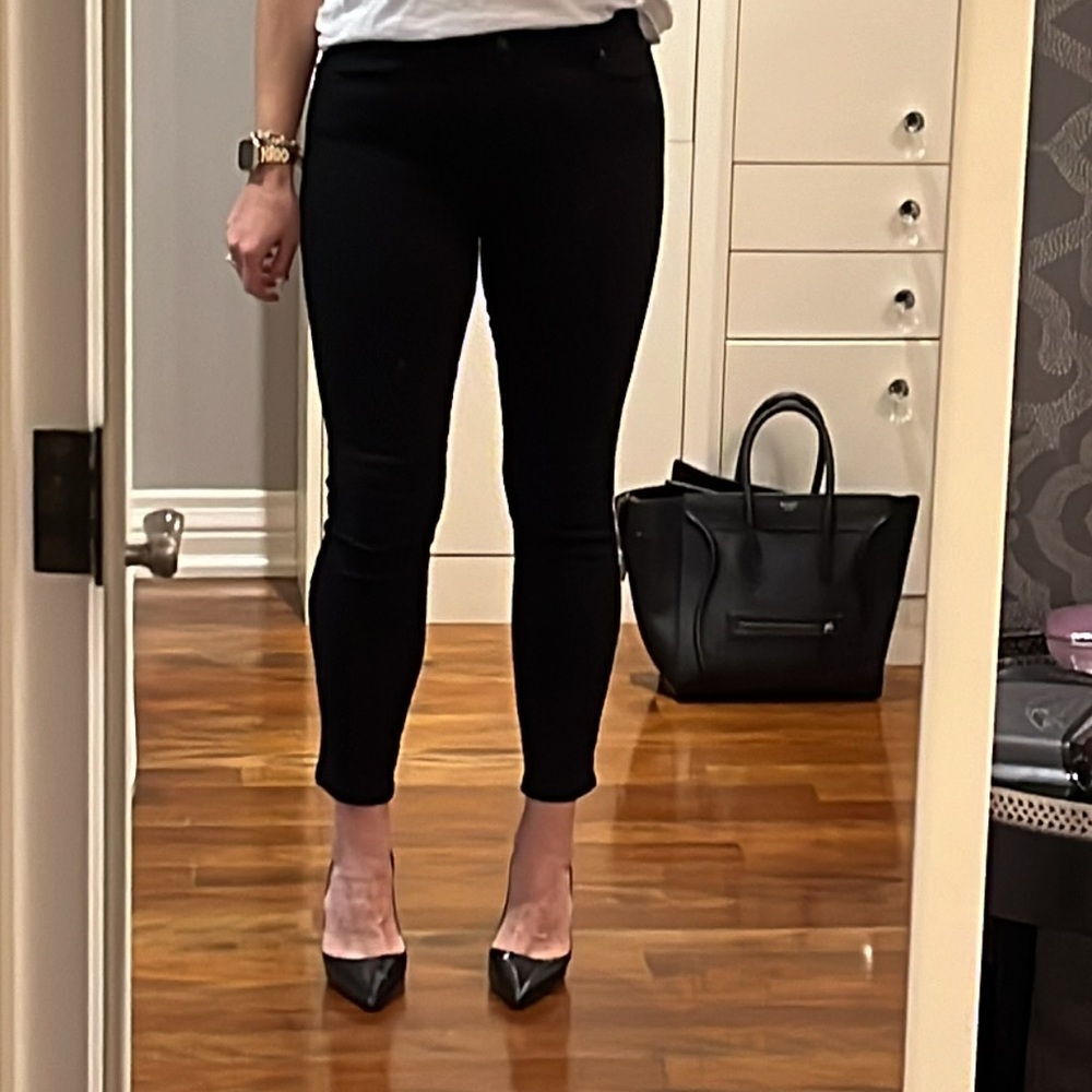 JBD (Just black denim) black skinny jeans, ankle length